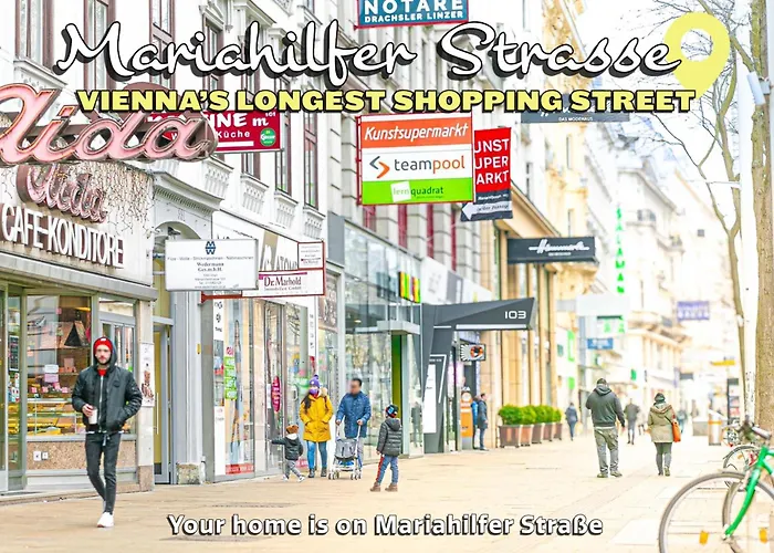 1 & 5 For Groups By Mariahilfer Apartmán
